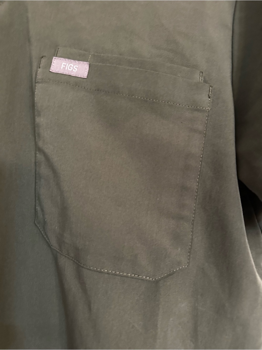 FIGS Men's Olive Green Cargo Pants